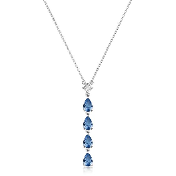Collana Brosway Donna FANCY FREEDOM BLUE in Argento Cubic Zirconia FFB110 - FFB110
